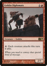 Diplomatas Goblins / Goblin Diplomats - Magic: The Gathering - MoxLand